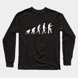 Evolution of Zombie Long Sleeve T-Shirt